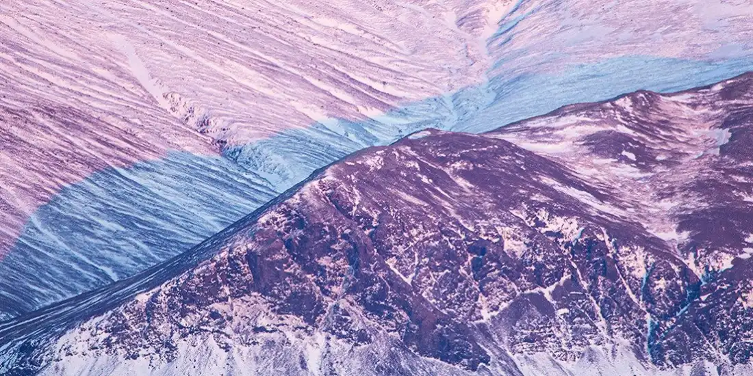 Winter Sun in Iceland