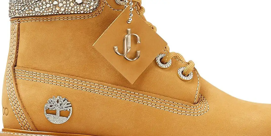 These Swarovski Crystal Timberlands Are Jimmy Choo Approved ✓