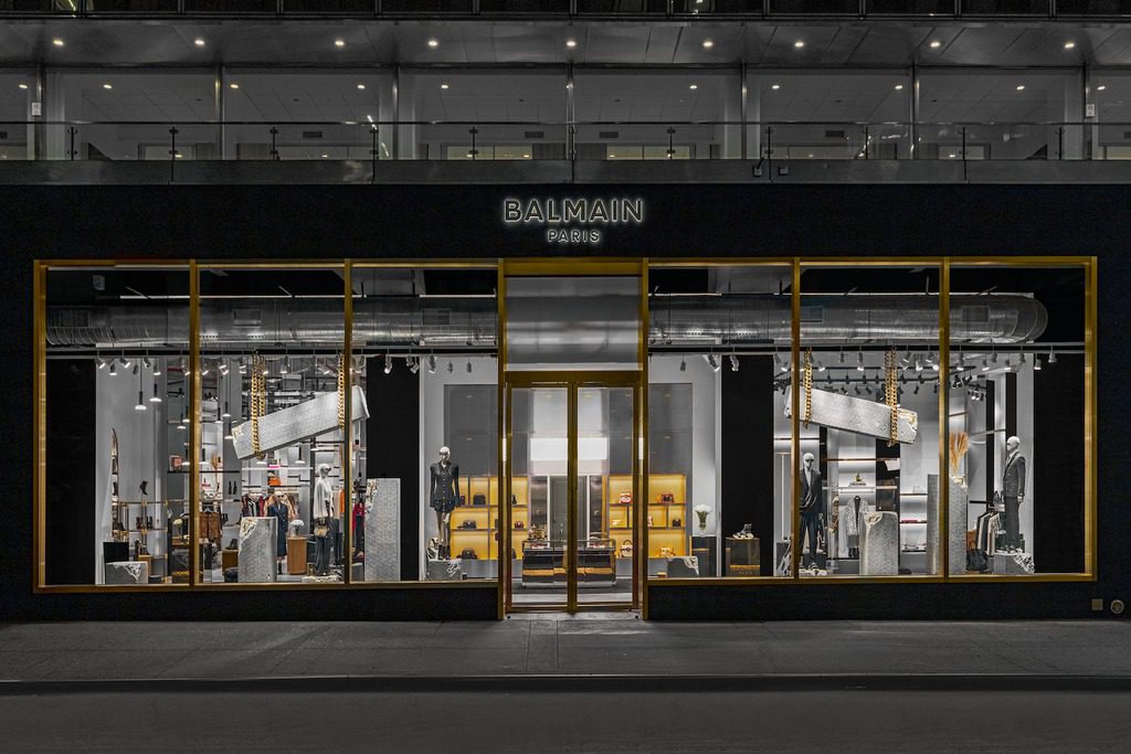 Balmain opens new store in New York, NY