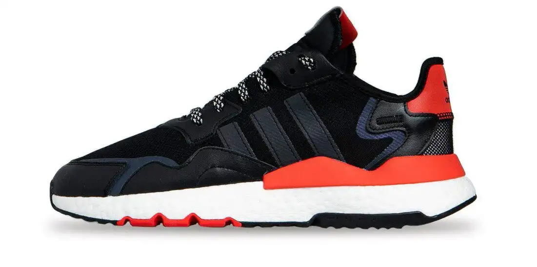 NITE JOGGER SHOES WITH REFLECTIVE LACES.