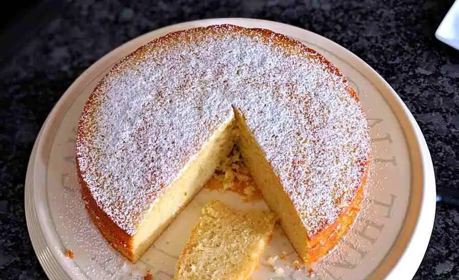 Condensed Milk Cake. Just stir and bake!