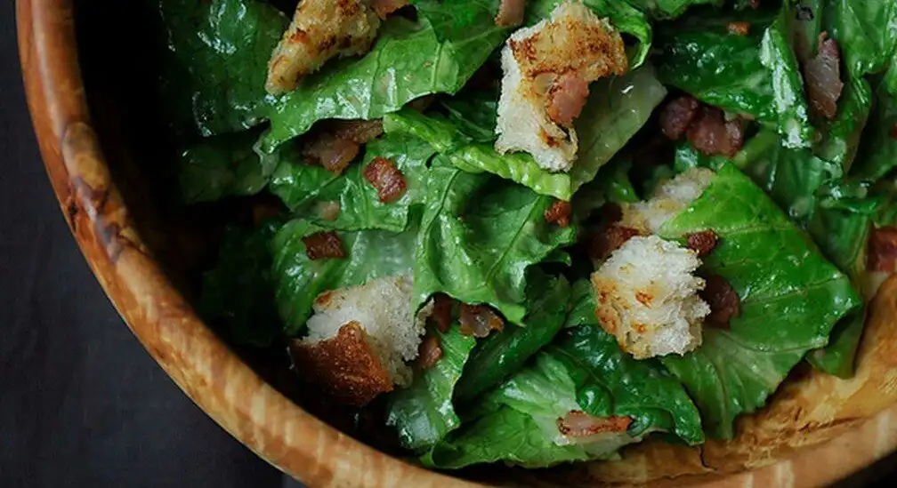 Caesar Salad with Pancetta