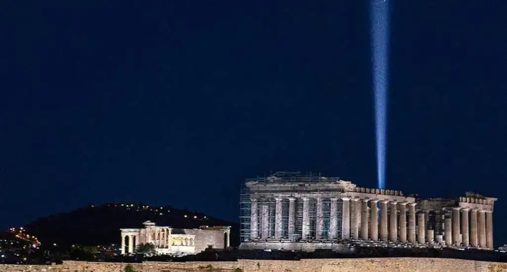 New lighting of the Acropolis wins 3 international awards