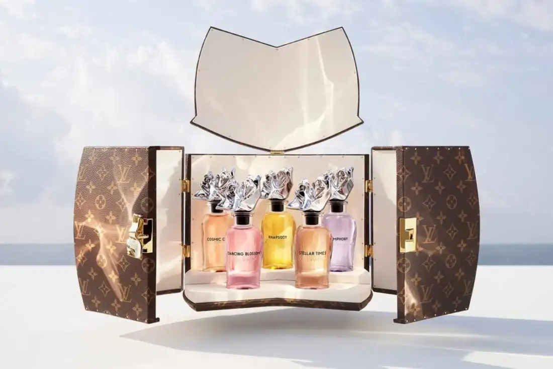 Louis Vuitton Reimagines Les Extraits Fragrance Collection With Architect Frank Gehry