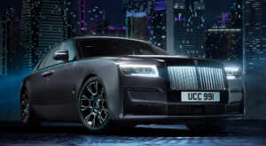 Rolls-Royce’s Black Badge Ghost Features 100 Pounds of Atomized Paint