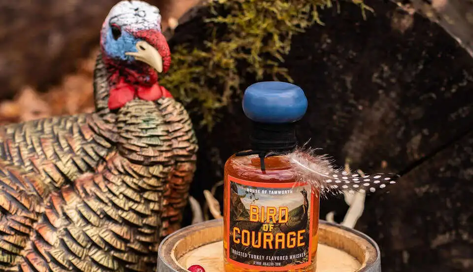 BIRD OF COURAGE TURKEY-FLAVORED WHISKEY