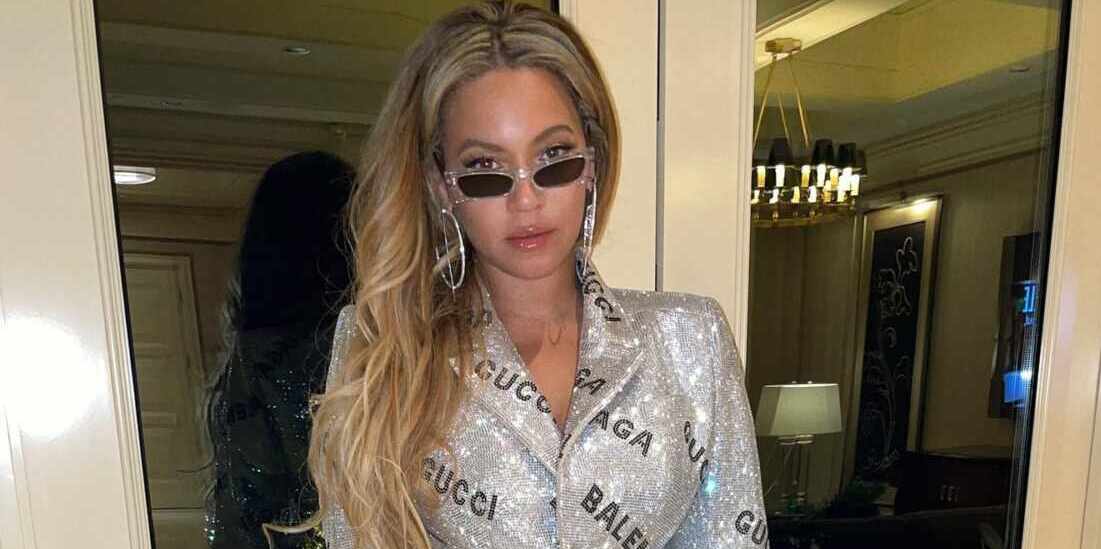 Beyoncé Selected The Sparkliest Look From Gucci And Balenciaga’s Hacker Project