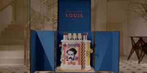 Louis Vuitton 200th Birthday LEGO Cake & Bespoke Trunk