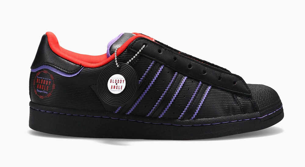 adidas Teams Up with Bloody Angle for a Vinyl-Inspired Pair of Superstars
