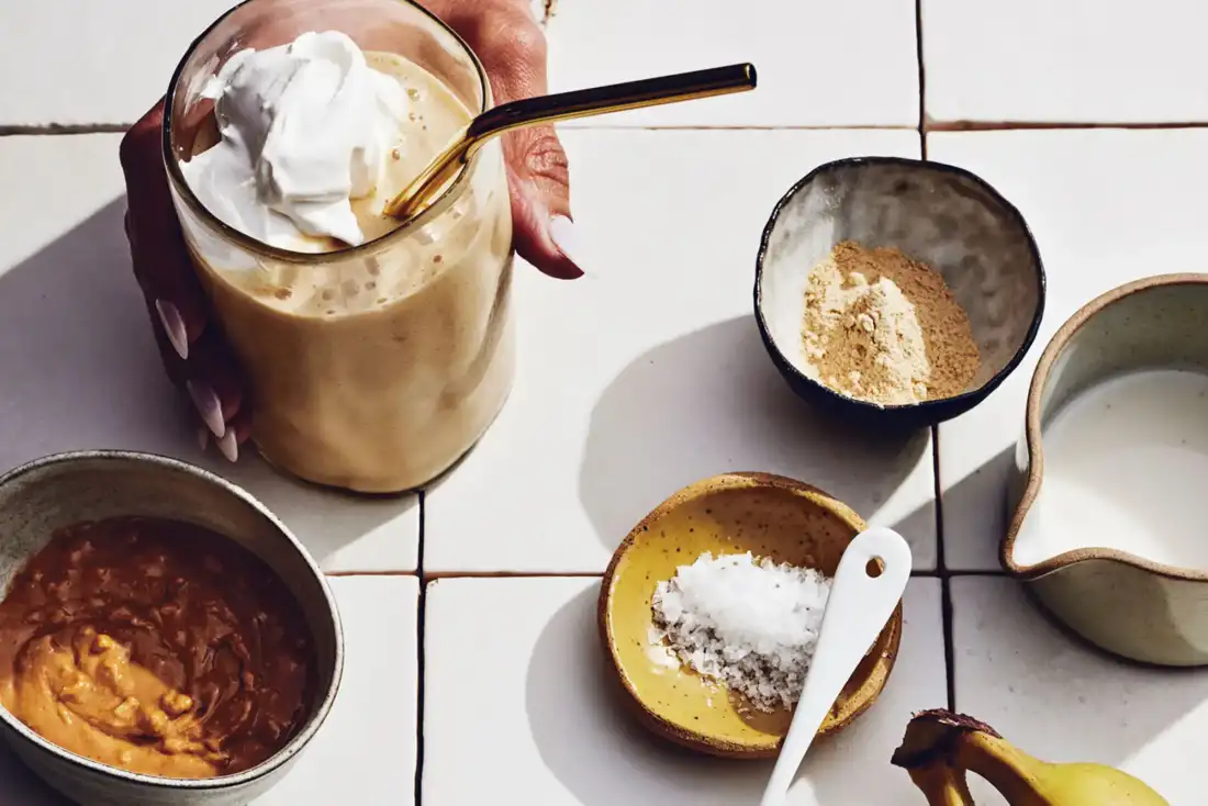 This Butterscotch–Sea Salt "Milkshake" Smoothie Is Shockingly Healthy