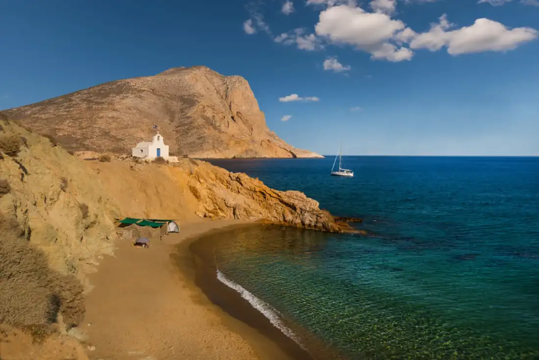Anafi’s Fair Beaches and Scraggy Cycladic Shores
