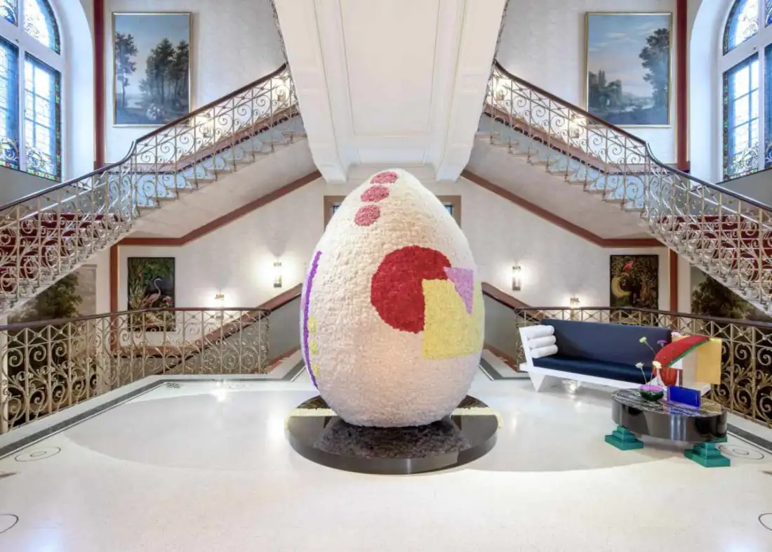 This Hotel’s Easter Tradition Includes Stunning Floral Easter Eggs