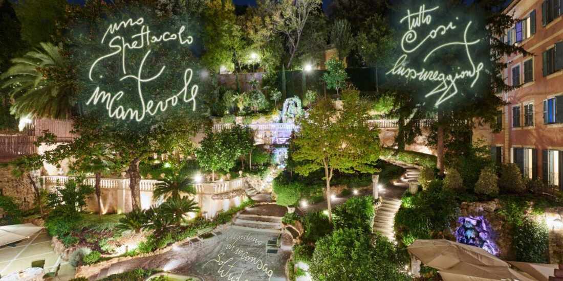 Christmas 2023 at Hotel de Russie in Rome: The Interactive Enchanted Garden