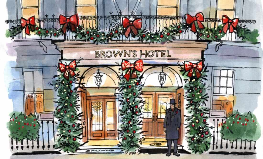 Christmas 2023 at Brown’s Hotel: A Chocolate Wonderland