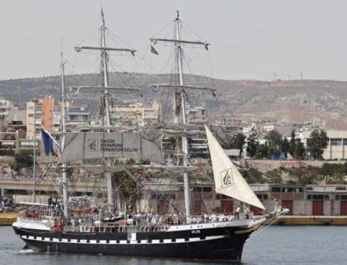 Olympic Flame Sets Sail: Historic Ship ‘Belem’ Arrives in Greek Port