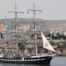 Olympic Flame Sets Sail: Historic Ship 'Belem' Arrives in Greek Port