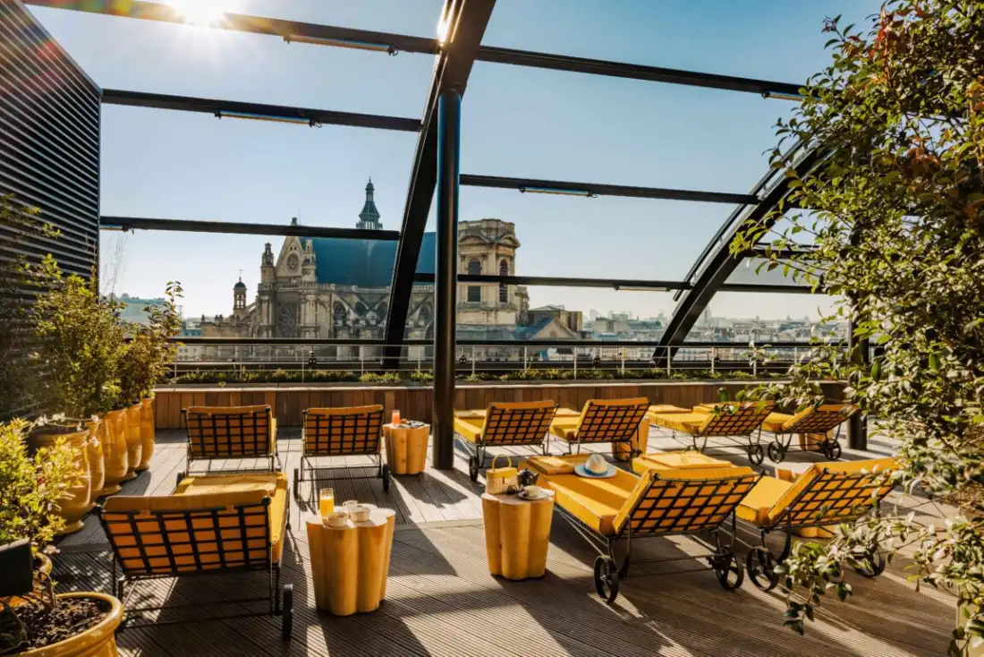 This Rooftop in Paris Offers Unmatched Views and Exquisite Dining