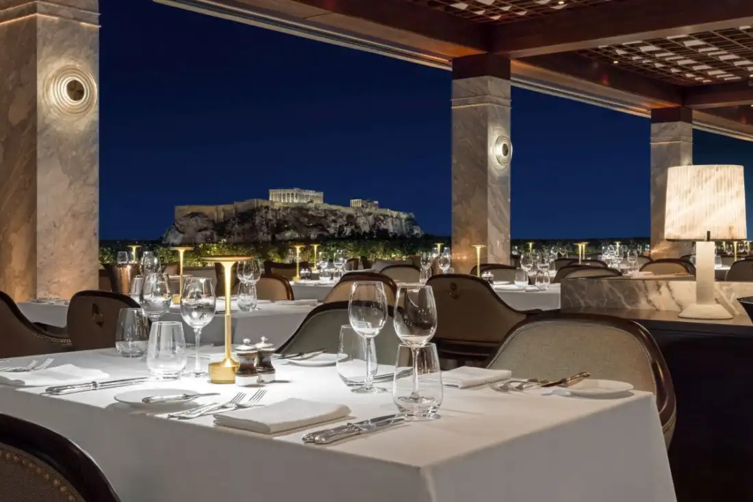 Grande Bretagne Athens: The Impressive Renovation of the Iconic GB Roof Garden Restaurant