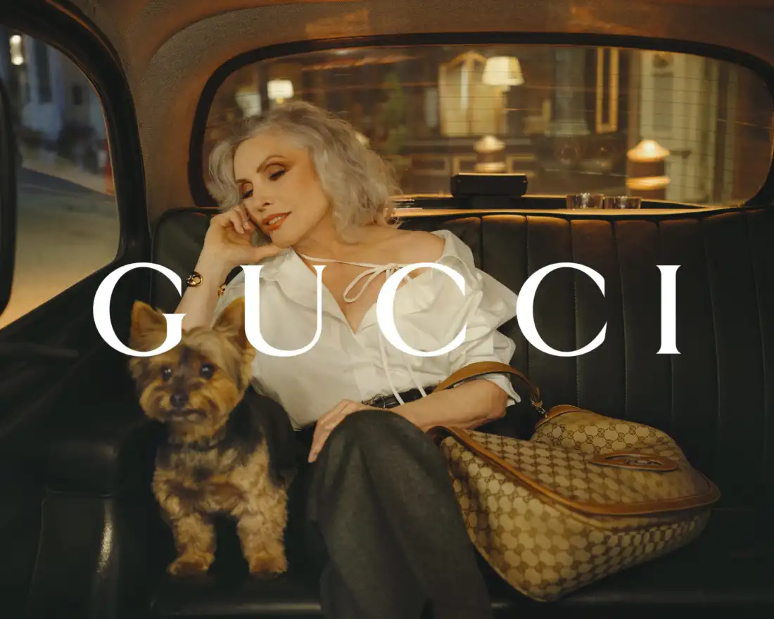 Nan Goldin and Debbie Harry for Gucci