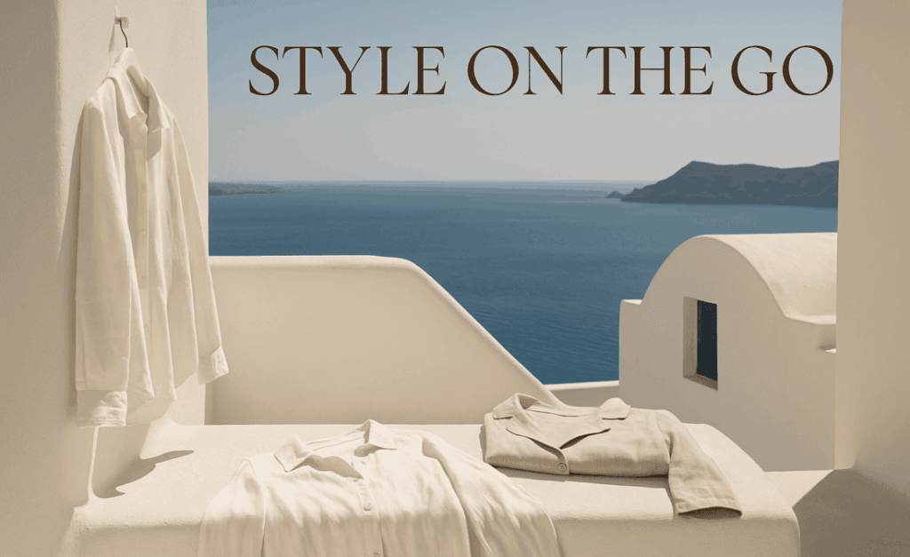Style on the Go – Travel Outfit Inspiration with Greek Island Flair