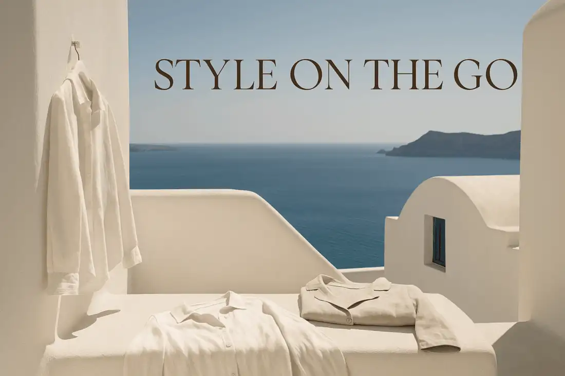 Style on the Go – Travel Outfit Inspiration with Greek Island Flair