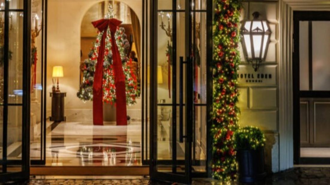 Hotel Eden, Rome | A Roman Christmas Classic