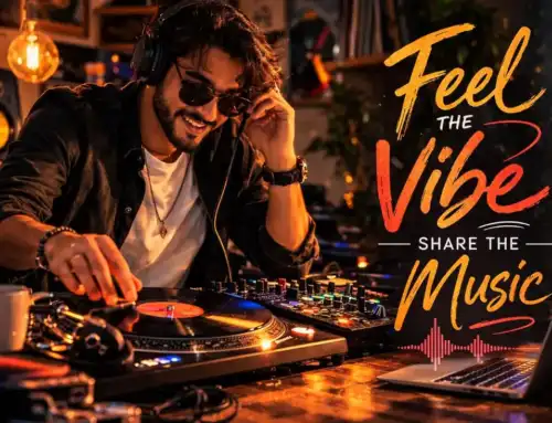 Feel the vibe, share the music